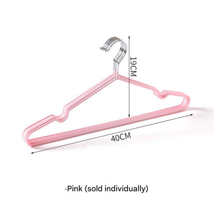 Premium children's non-slip hangers holding baby clothes