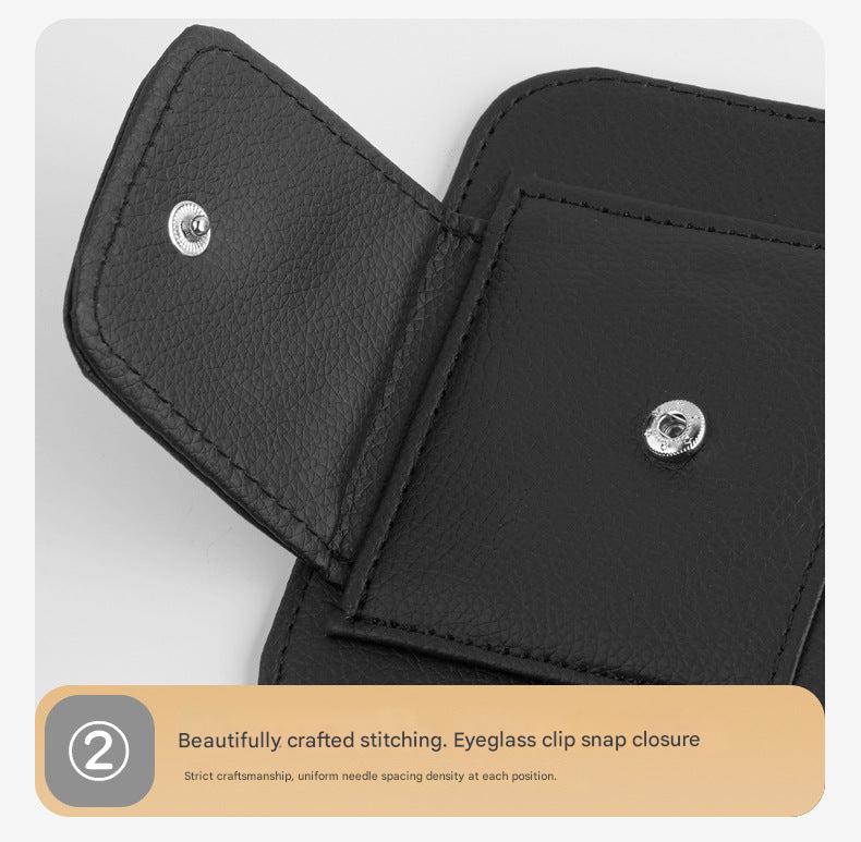 Car accessories organizer on sun visor
