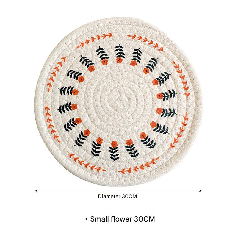 Nordic cotton linen heat-resistant mat