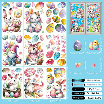 Easter Bunny Window Cling 10