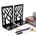 Tree Shadow Bookends A1 Pair Black