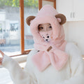 New thickened double-layer with mask   Pink