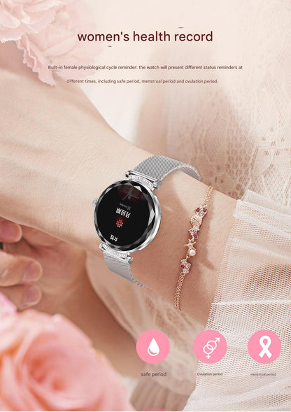 AMOLED screen smart band for health monitoring