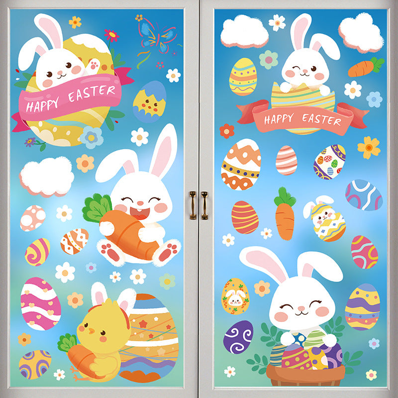 Easter Bunny window sticker design 7