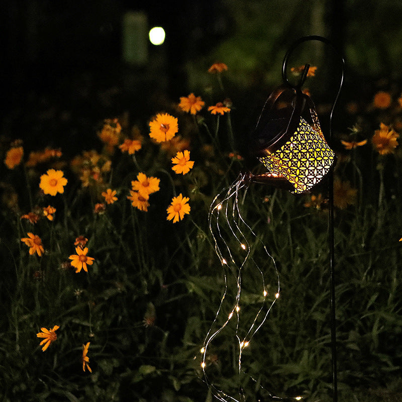 Decorative outdoor lantern for landscape lighting