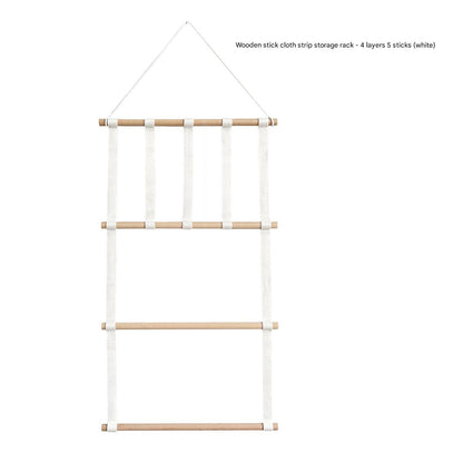 wooden hair accessory storage