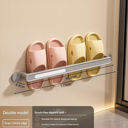 Sleek plastic bathroom accessory