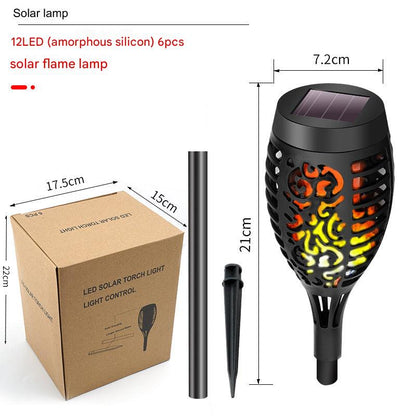 Durable stake lamp for garden decoration