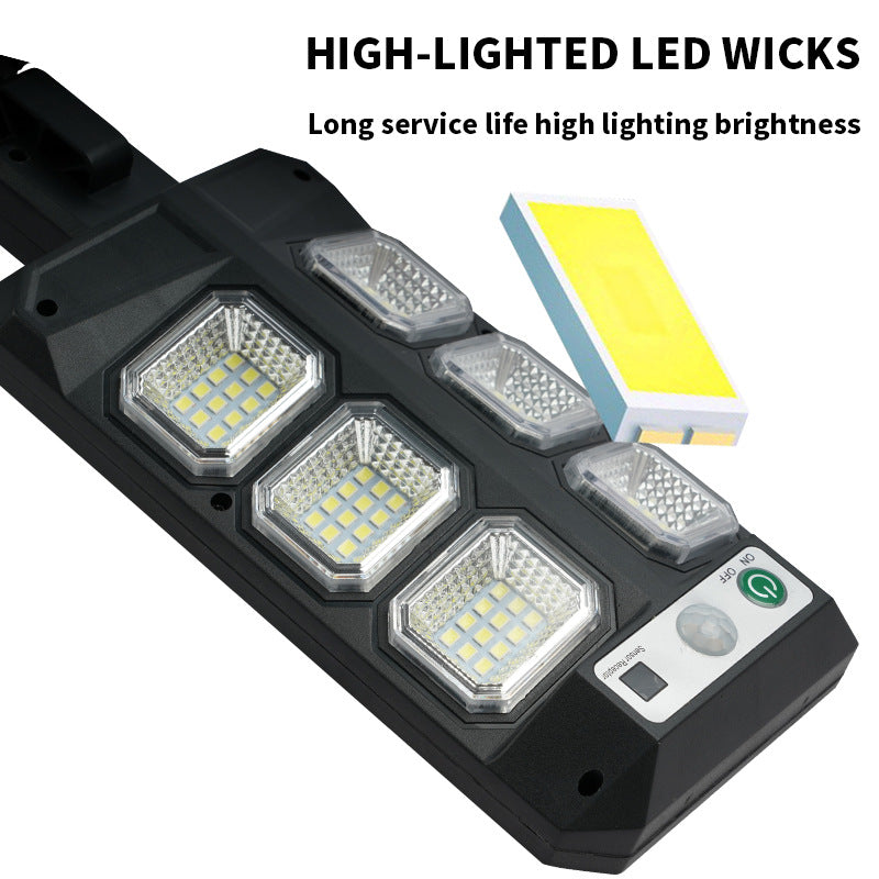Waterproof LED outdoor garden light at night