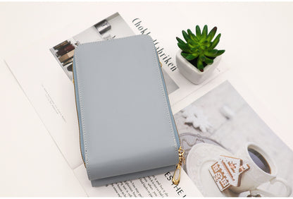 Light purple versatile shoulder bag
