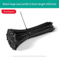 Large Black 2.5*200mm [100 pieces]