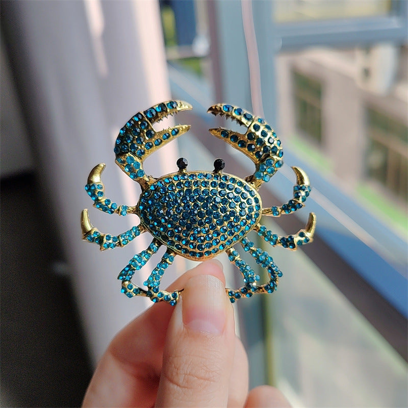 Stylish Alloy Crab Brooch 2