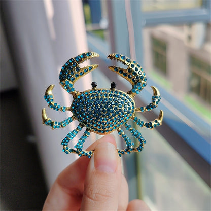Stylish Alloy Crab Brooch 2
