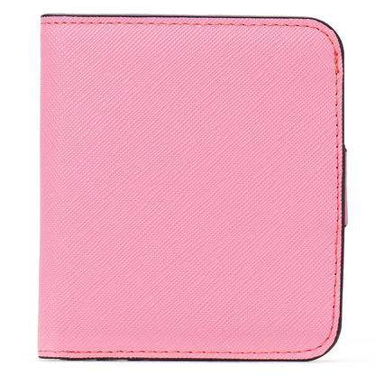 Fuchsia women's clutch wallet