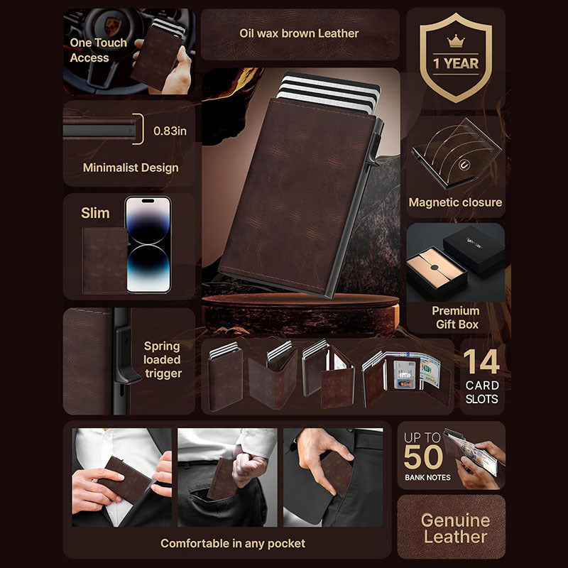 Durable fabric wallet texture image 8