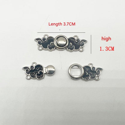 Antique bronze clasp for traditional outfits