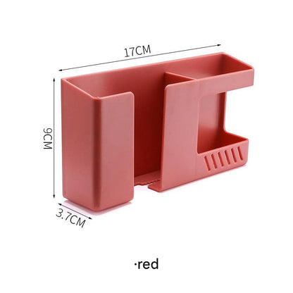 Durable plastic remote control holder