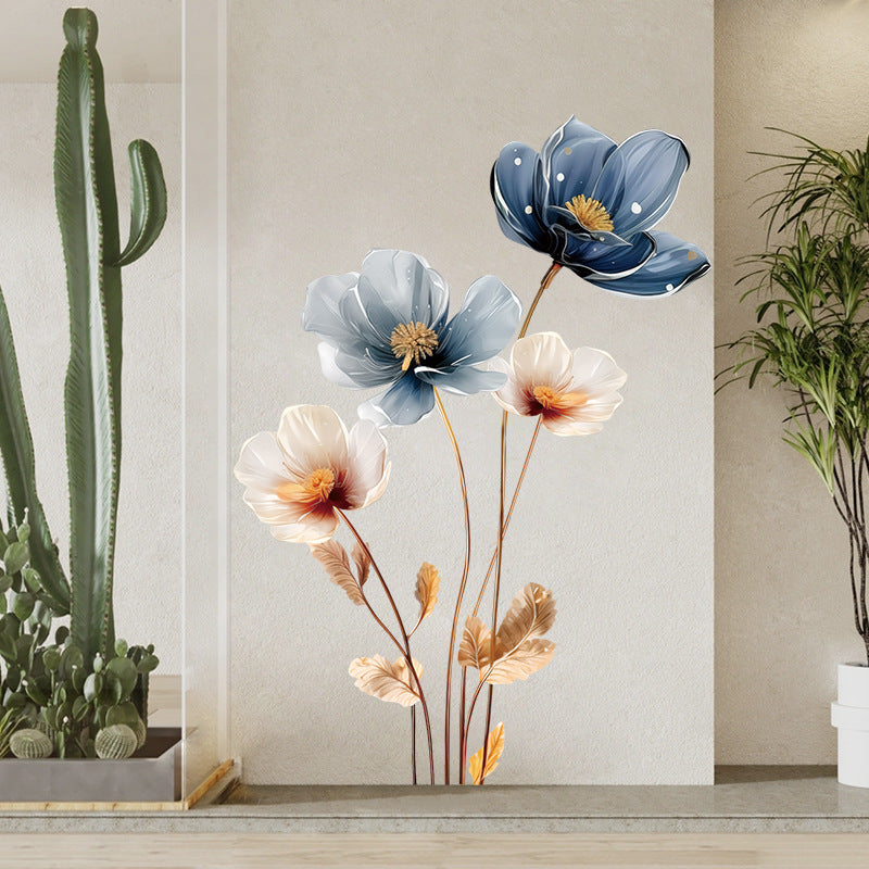 3D floral wall sticker design 6